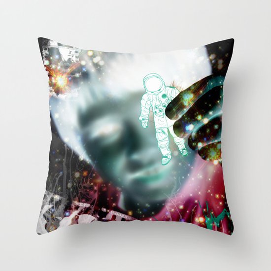 star man Throw Pillow