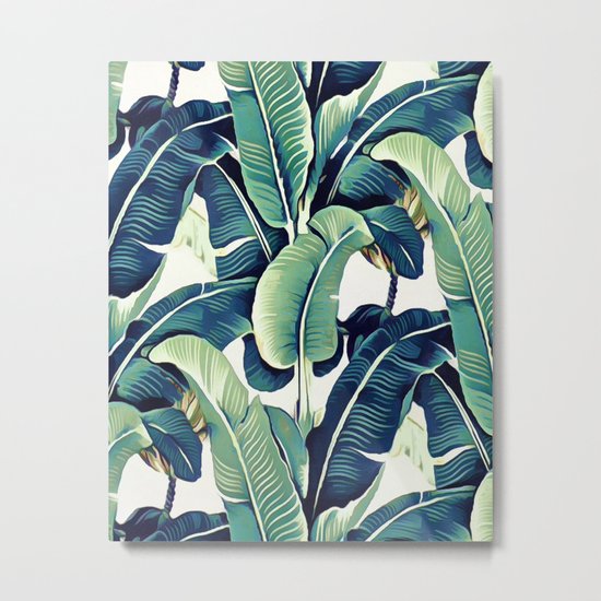 Banana leaves Metal Print