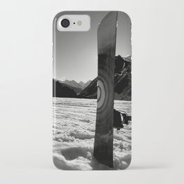 cross on the snow iPhone Case