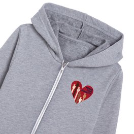 Peace Love Equality for All Kids Zip Hoodie