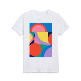 Bright Shapes and Colors 56 Kids T Shirt