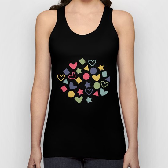 Colorful Lovely Pattern Unisex Tank Top