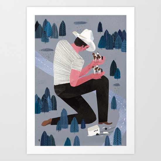 The Stranger Art Print