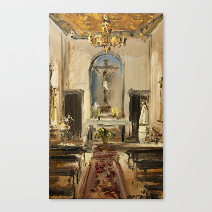 Private Chapel Canvas Print