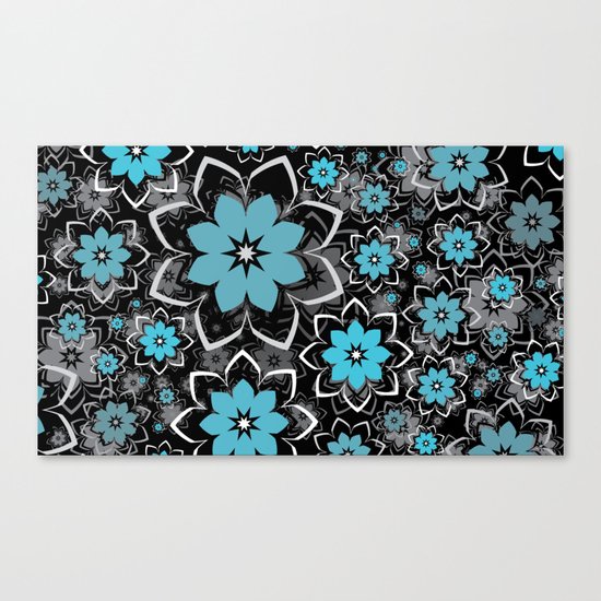 Flowers, Morning Creation..... Canvas Print