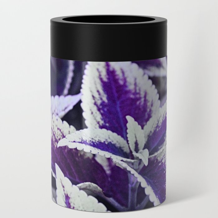 Purple Coleus Plant Close Up Can Cooler