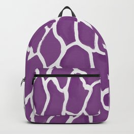 Bark Texture Purple Backpack