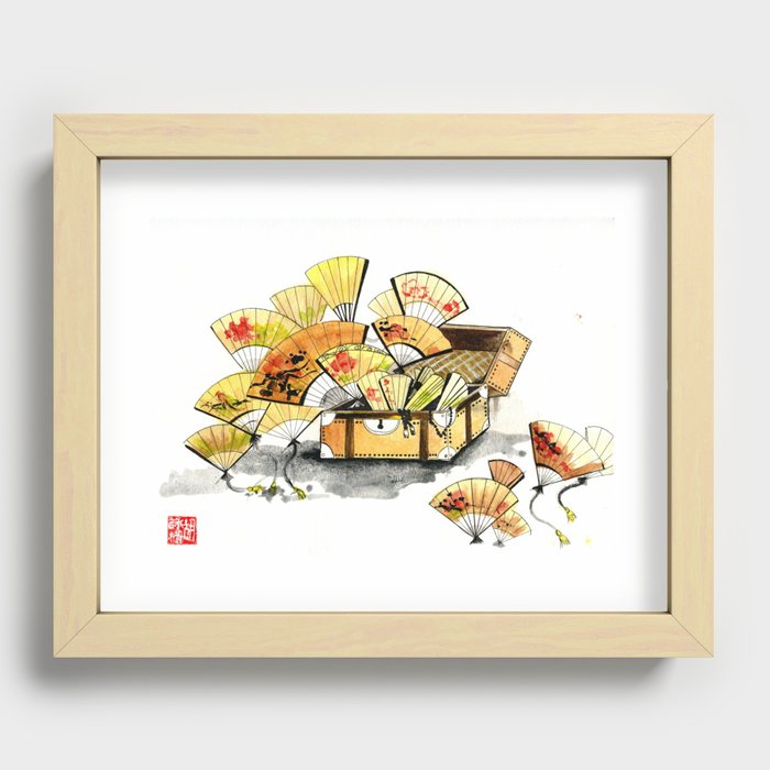 CHINESE FANFARE Recessed Framed Print