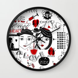 LOVE Wall Clock