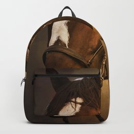 Paint Horse Portrait Backpack