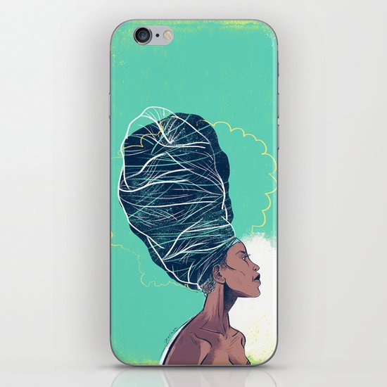 Erykah Badu iPhone & iPod Skin