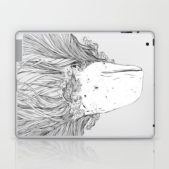 The White Whale Laptop & iPad Skin