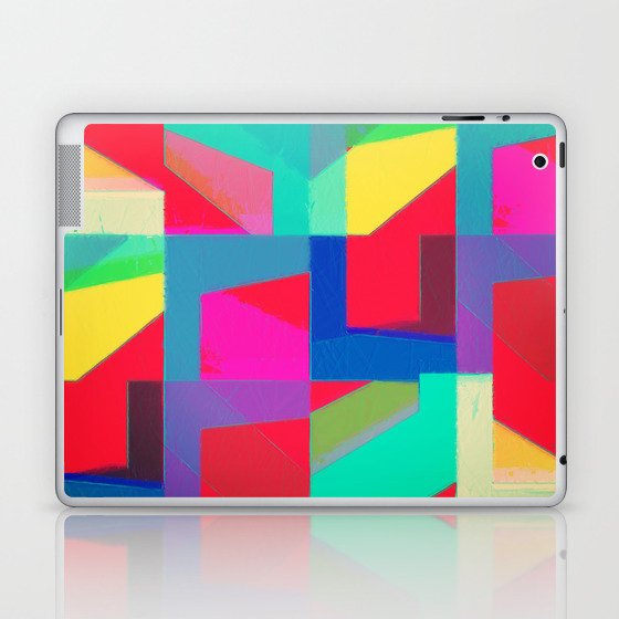 Colorful Truth. Red Laptop & iPad Skin