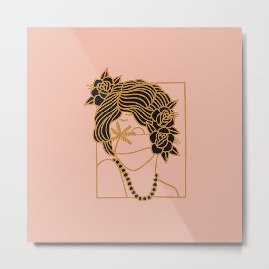 PALM DREAMS Metal Print
