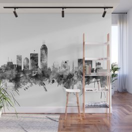 Indianapolis Skyline Wall Murals For Any Decor Style Society6