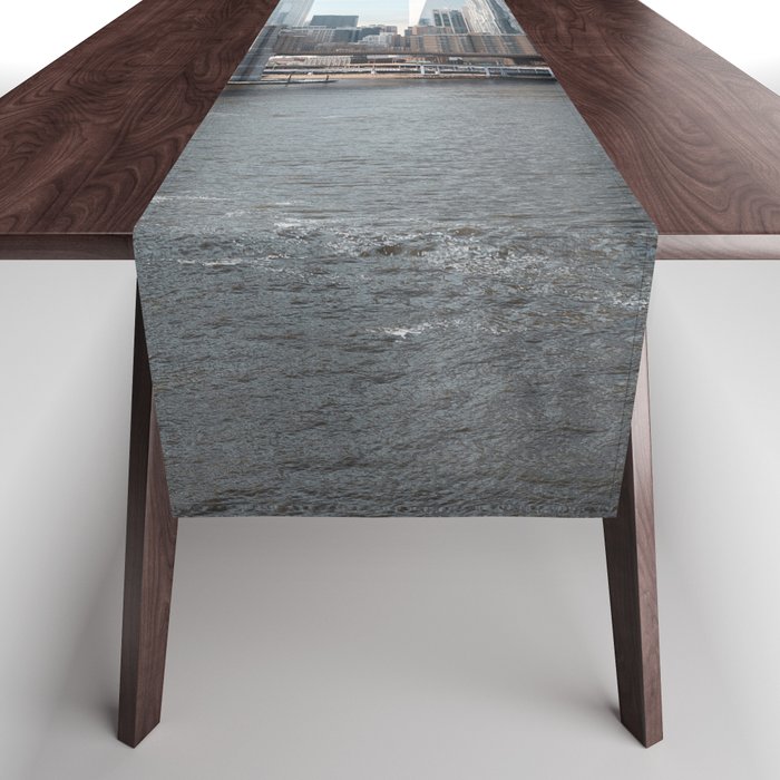 New York City and Brooklyn Bridge Table Runner