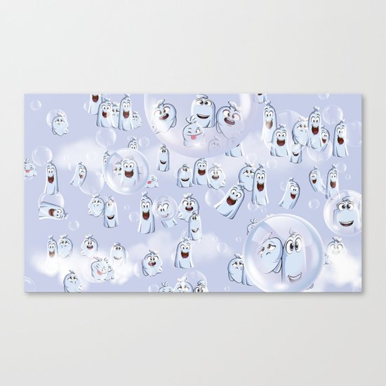 Ghost Composition Canvas Print