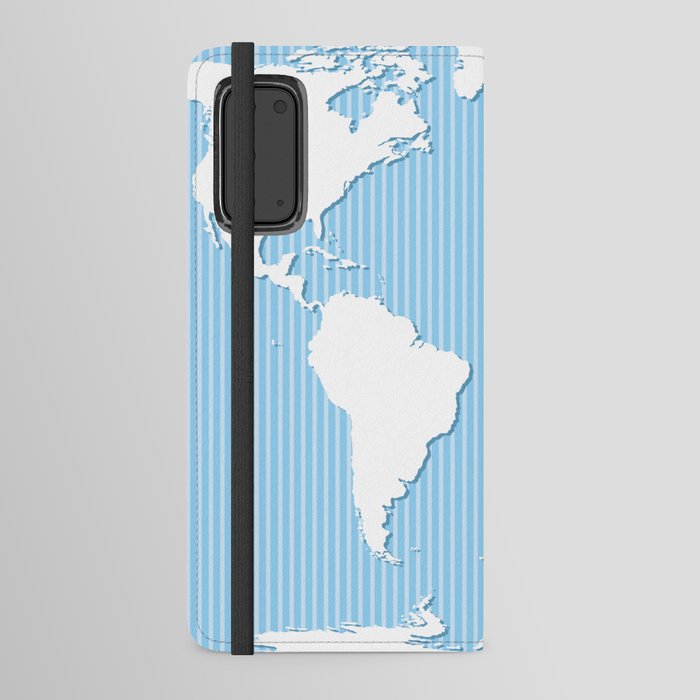 World map Android Wallet Case