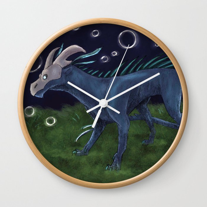 Wondering Creature Wall Clock