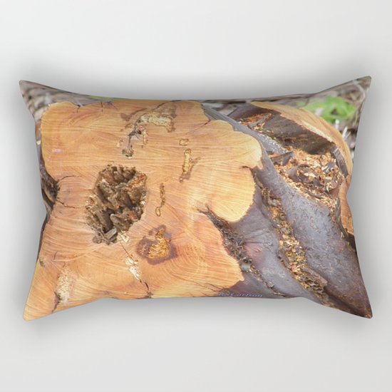 TEXTURES - Manzanita in Drought Conditions #2 Rectangular Pillow