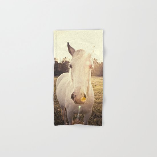 Sunlit Horse Hand & Bath Towel