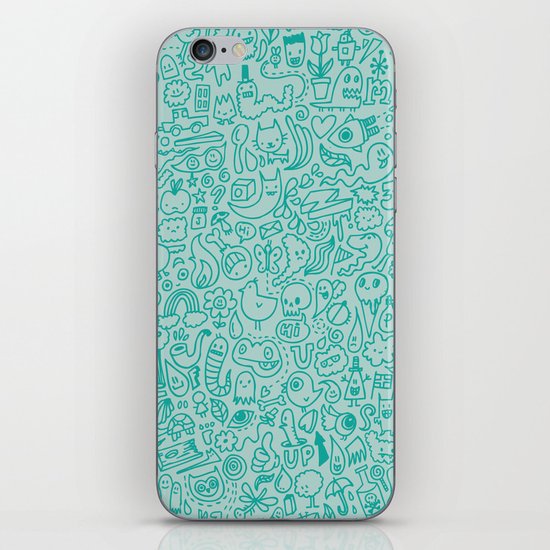 Chalk Doodle iPhone & iPod Skin