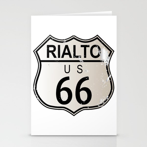 Rialto Route 66 Stationery Cards