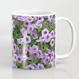 Purple Flower Patch Coffee Mug