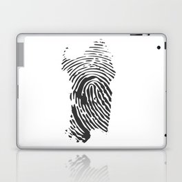 Sardinian fingerprint Laptop Skin