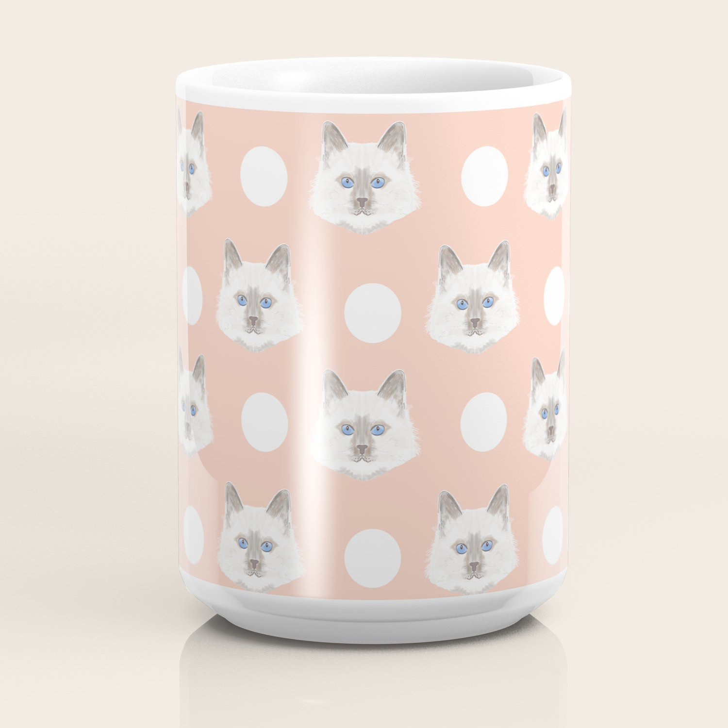 Ella Birmin Breed Cat Lovers Pet Owners Cat Person Gift Idea For