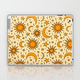 Vintage Sun and Star Print Laptop & iPad Skin