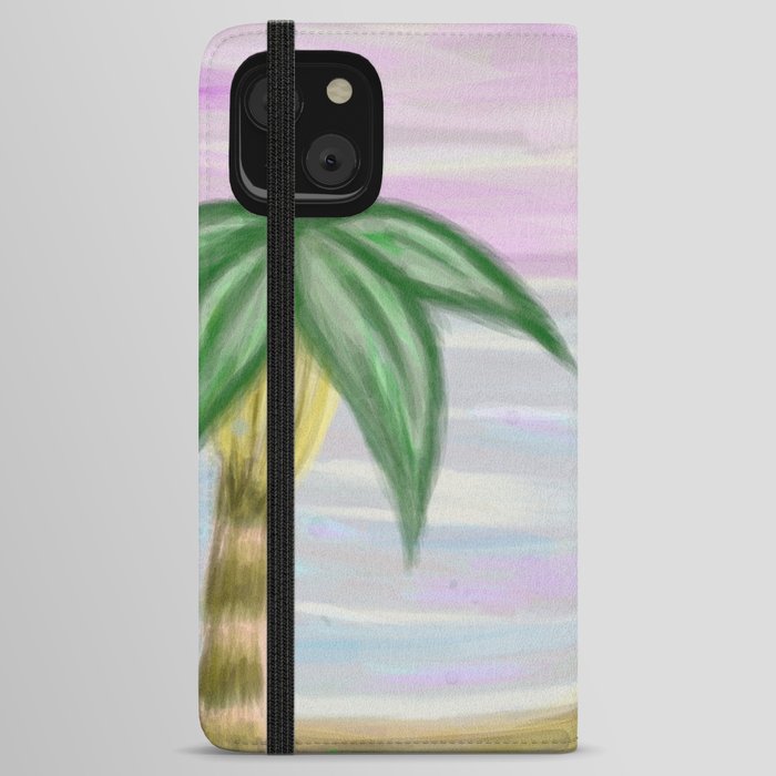 Beauty in the Beach iPhone Wallet Case