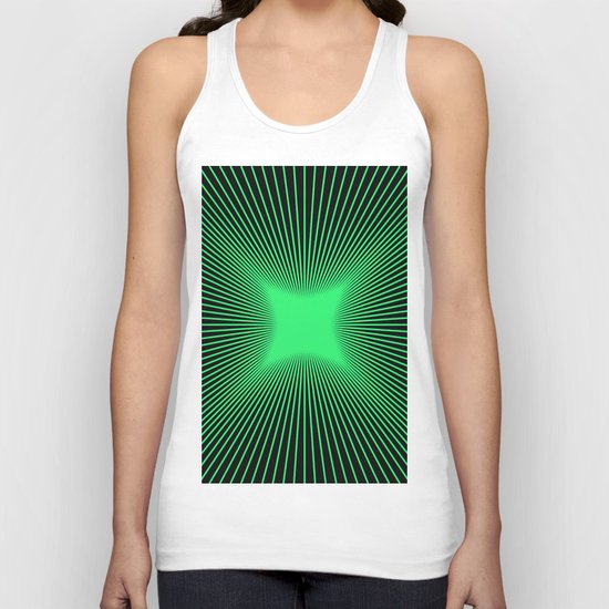The Emerald Illusion Unisex Tank Top