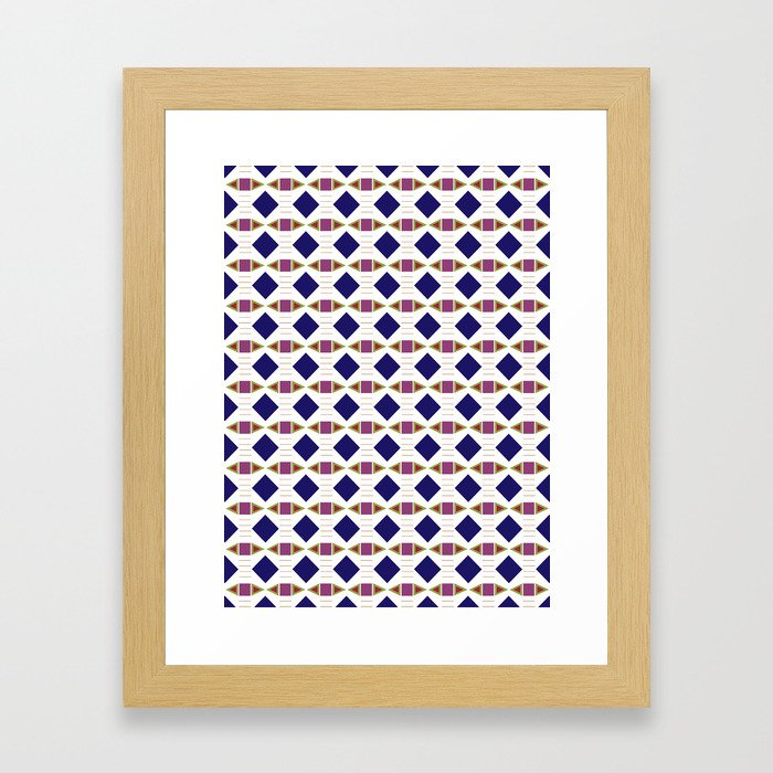 pattern 1 Framed Art Print