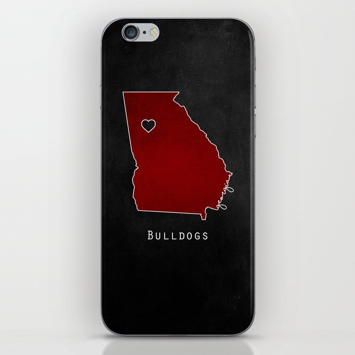Red and Black iPhone Skin