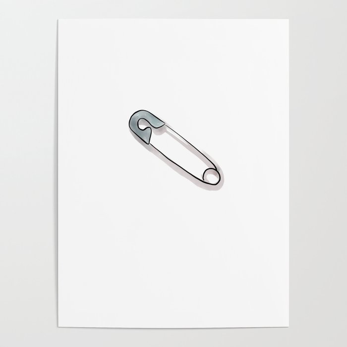 Safety hot sale pin poster