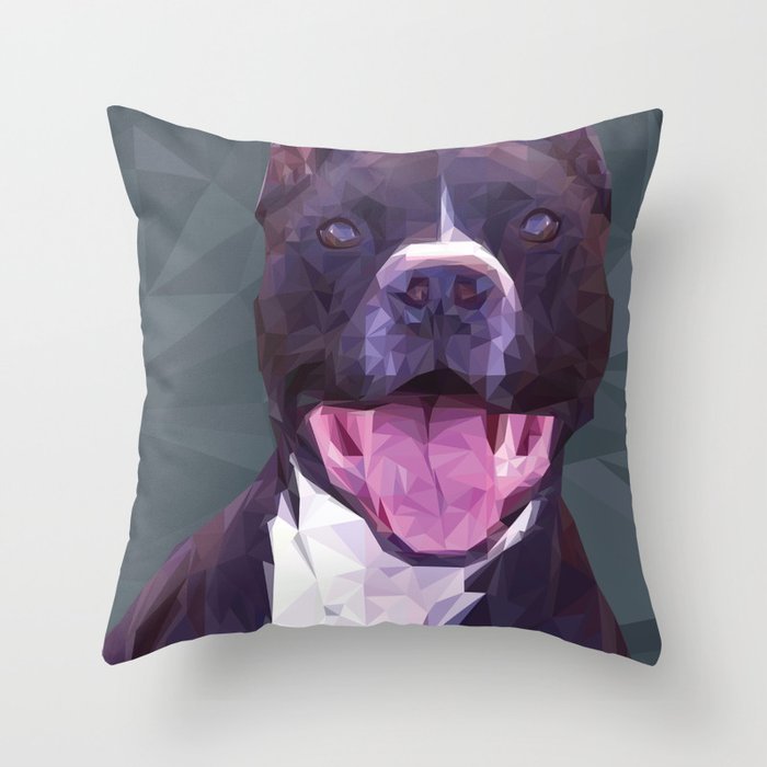 Boss Dog Throw Pillow
