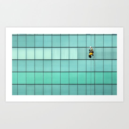 Ropes and Ladders Art Print