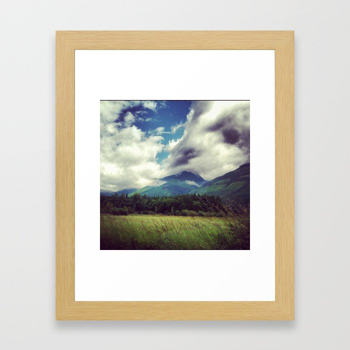 Hillside Framed Art Print