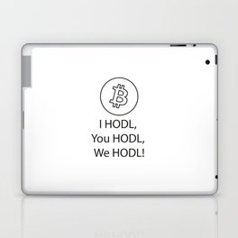 Bitcoin HODL Laptop Skin