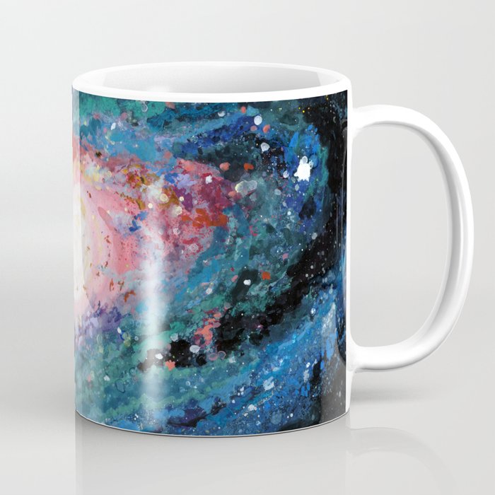 Andromeda Galaxy Painting Coffee Mug By Elissapickle Society6
