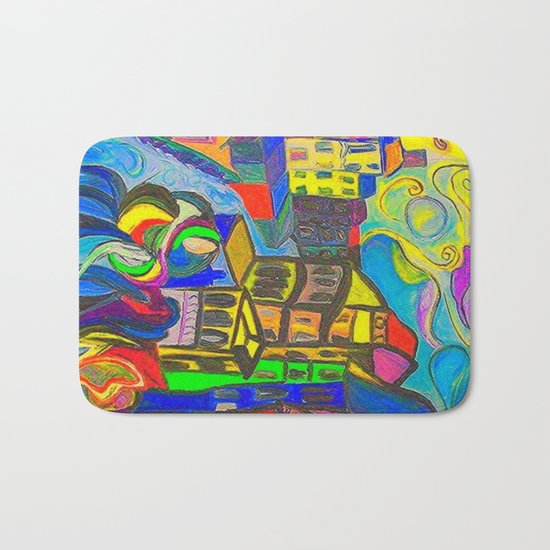 The Wave Bath Mat