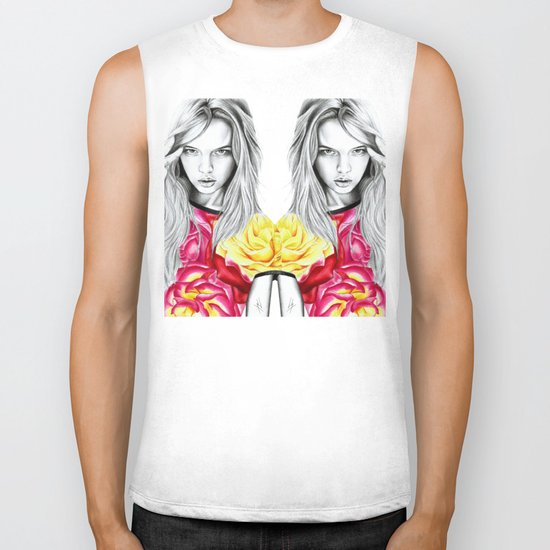 French Summer 1 Biker Tank