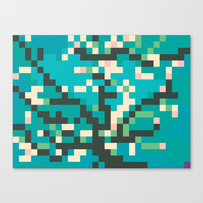 Pixelossom Canvas Print