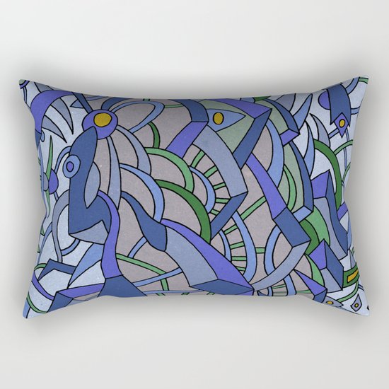 - sea sea sea - Rectangular Pillow