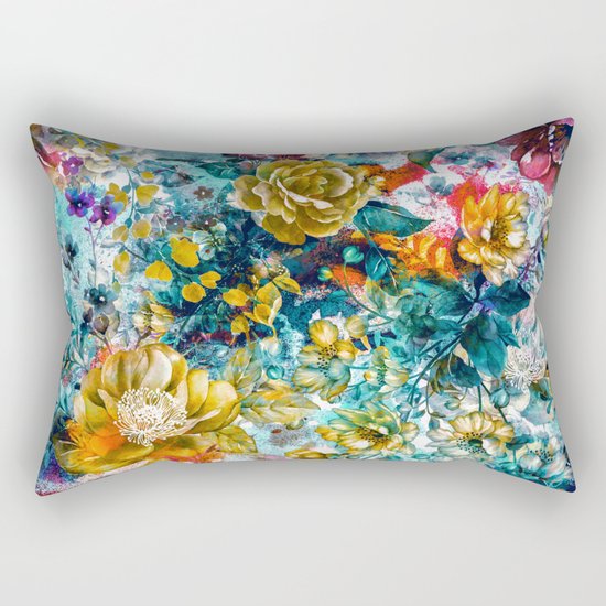 garden in my dream Rectangular Pillow