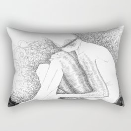 I see you by Muralsera artist Rectangular Pillow