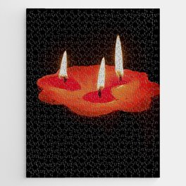 Light a Three Way Candle Jigsaw Puzzle