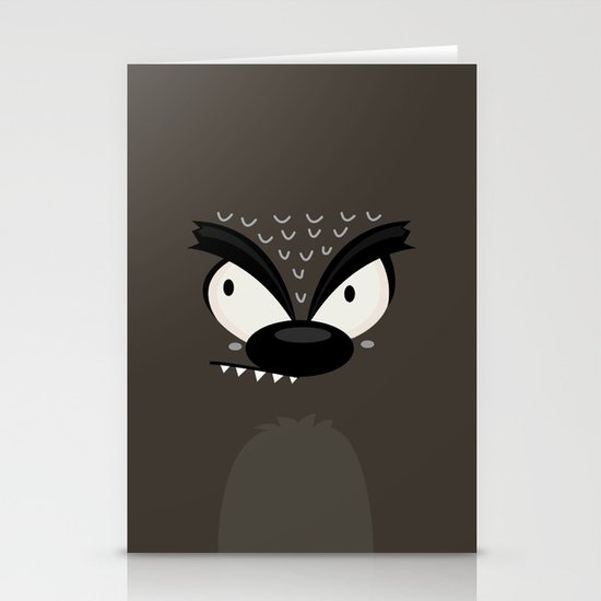 Wolf Stationery Cards