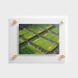Tennis at Wimbledon Floating Acrylic Print
